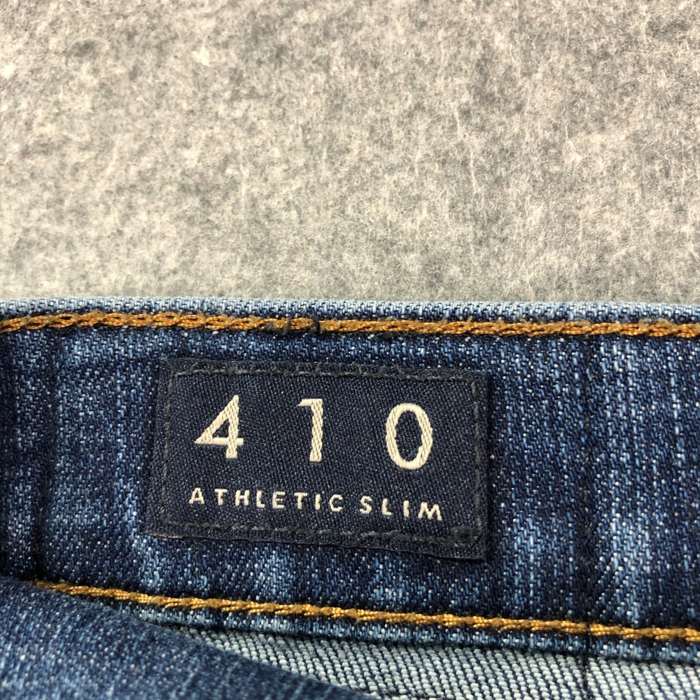 Lucky Brand 410 Mens Jeans 36x32 (fits 38x31) Blue Athletic Slim Medium Wash - Picture 4 of 16